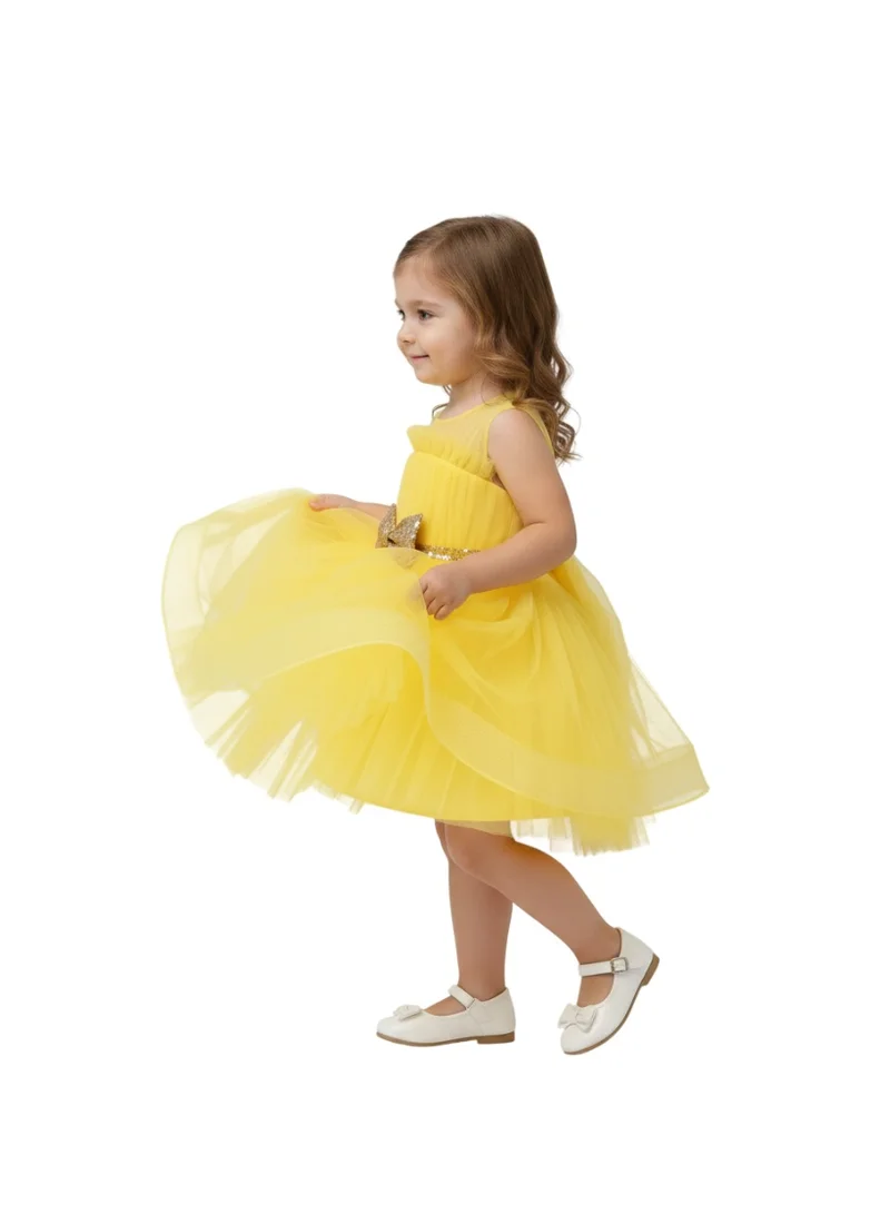 دىدانيالا مجموعة مارجريتا صفراء مع ربطة شعر